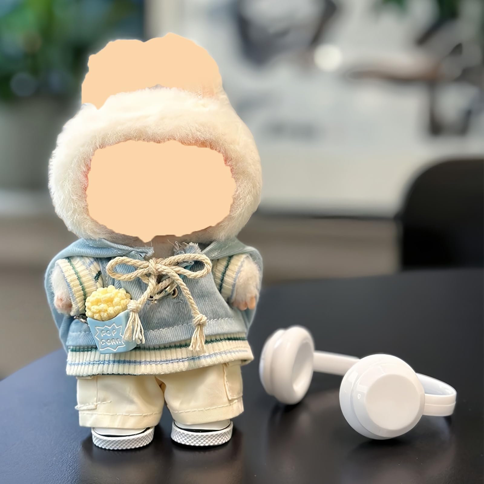 Amazon.co.jp: ラブブ 17cm 着せ替え服 作業服 5点セット ぬいぐるみ服